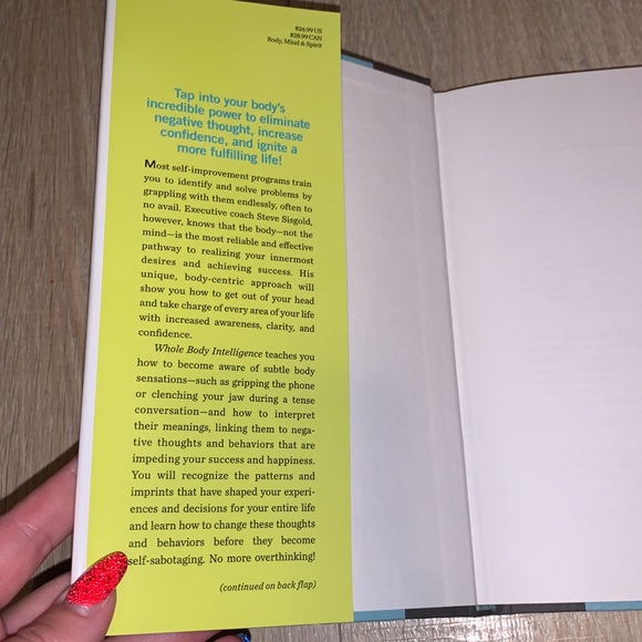 Whole Body Intelligence the transformative 30 day plan hardback book - Picture 3 of 3